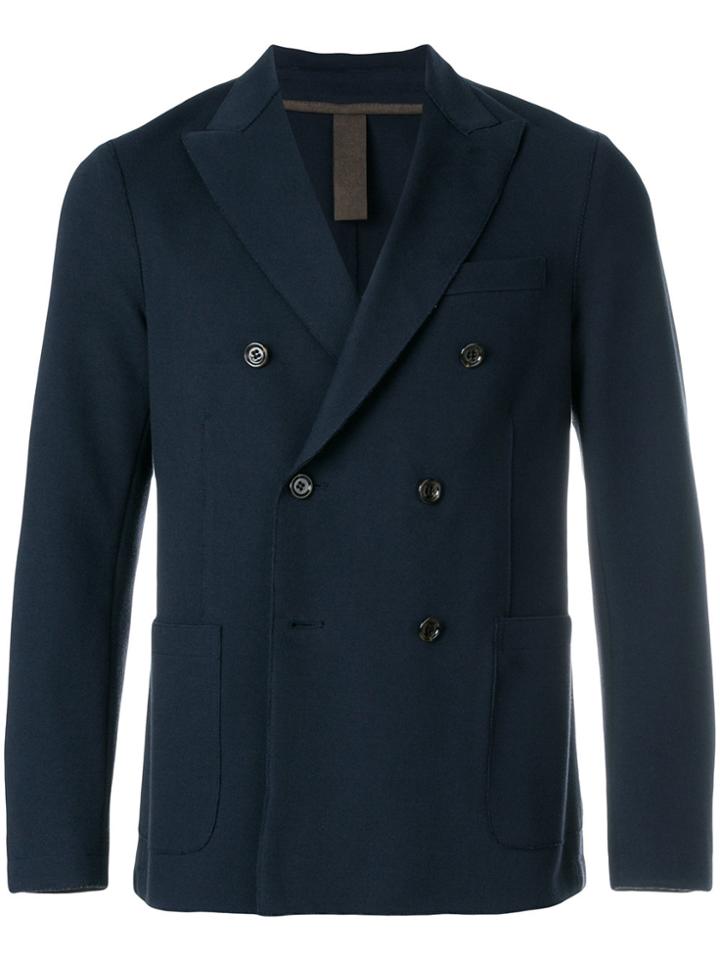 Eleventy Straight-fit Blazer - Blue