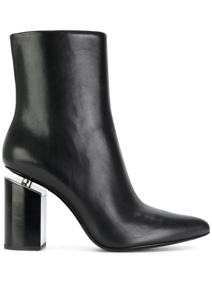 Alexander Wang Kirby High Heel Booties - Black