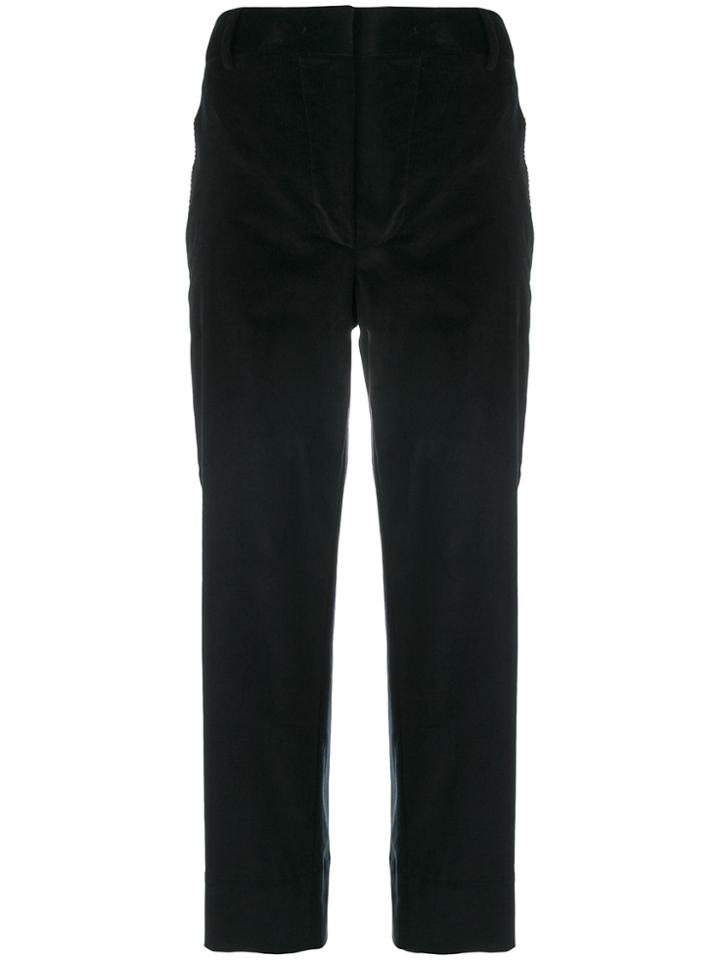 Cédric Charlier Cordoroy Trousers - Black