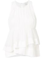 3.1 Phillip Lim Ruffle-trim Top - White