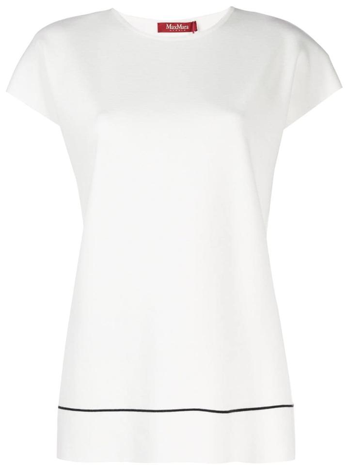 Max Mara Studio Pablo Knitted Top - White