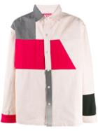 Diesel Red Tag Colour Block Button-up Shirt - White