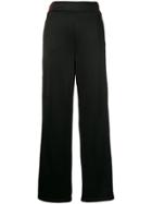 T By Alexander Wang Flared Track Pants - Black
