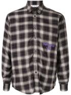 Ground Zero Substantial Void Checked Shirt - Purple
