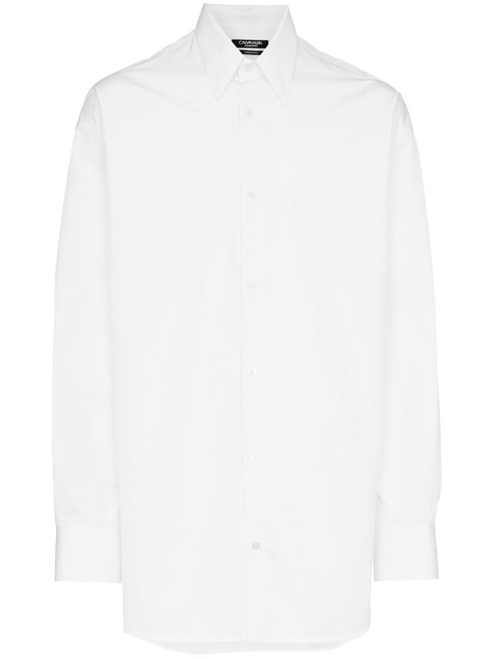 Calvin Klein 205w39nyc Optic White Logo Back Shirt