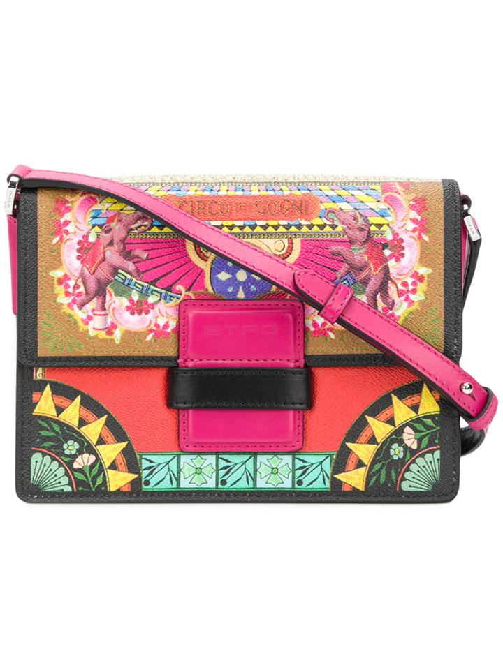 Etro Printed Cross Body Bag - Multicolour