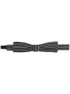 Dsquared2 Striped Bow Tie - Black