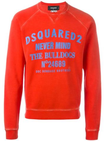 Dsquared2 'never Mind The Bulldogs' Long-sleeved Sweater