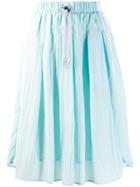 Sergio Tacchini Drawstring Full Skirt - Blue