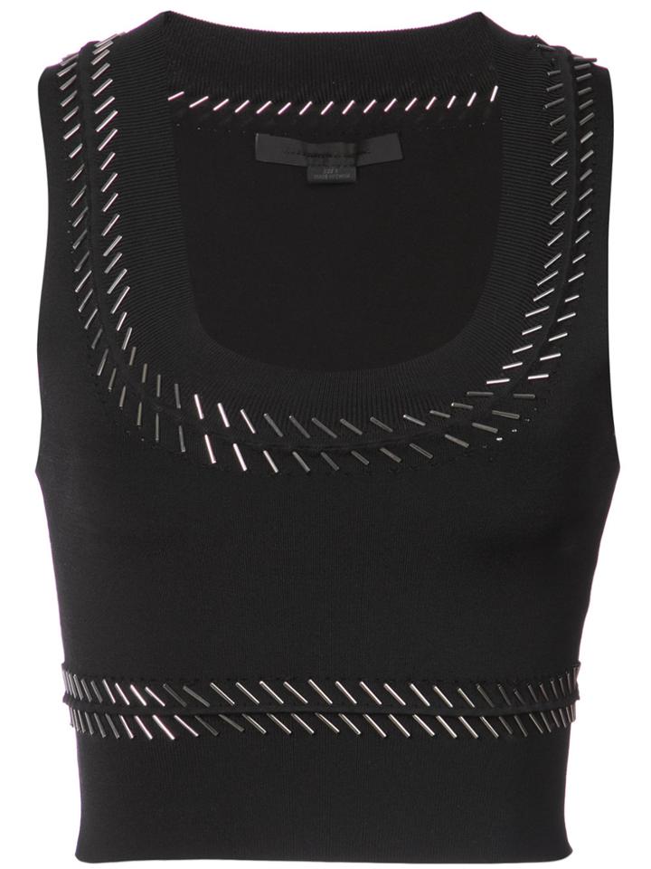 Alexander Wang Sequin Embellished Top - Black