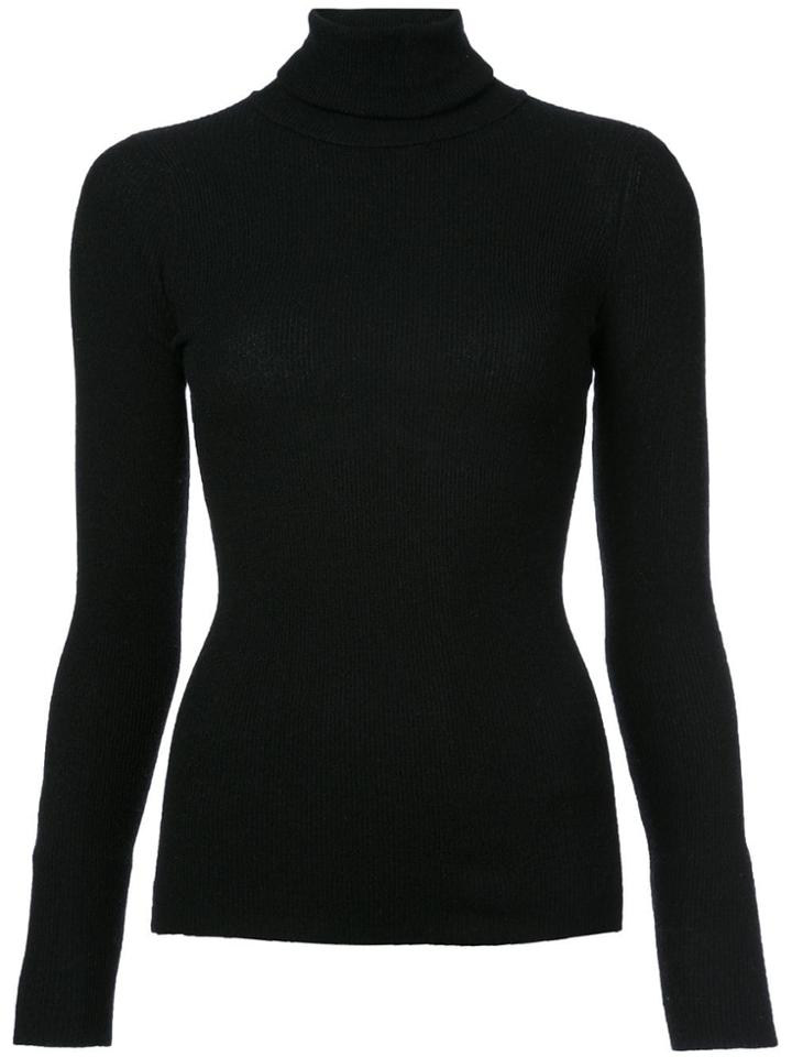 Alexandra Golovanoff Turtleneck Sweater - Black