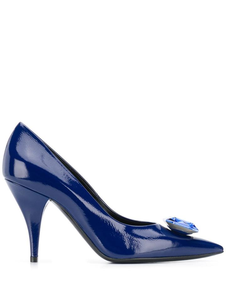 Casadei Crazy Diamond Visione Pumps - Blue