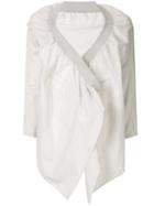 Yohji Yamamoto Pre-owned Open Front Jacket - Grey