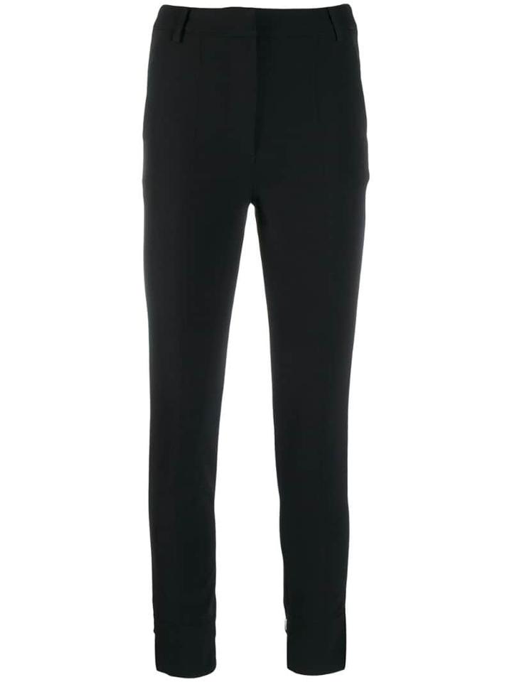 Steffen Schraut High Waisted Skinny Trousers - Black