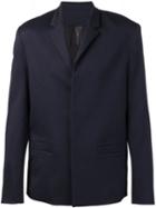 Y / Project Concealed Fastening Blazer, Men's, Size: 46, Blue, Viscose/wool