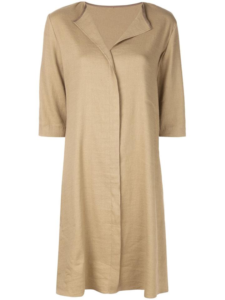 Peter Cohen Classic Shirt Dress - Brown