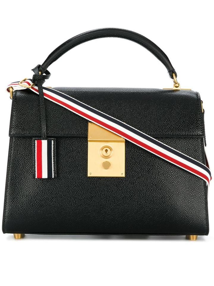 Thom Browne Mrs. Thom Unstructured Lucido Bag - Black