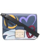 Furla Metropolis Message Bag - Blue