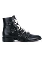 Givenchy Prue Leather Biker Boots