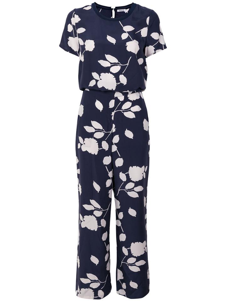 P.a.r.o.s.h. Floral Print Jumpsuit - Blue
