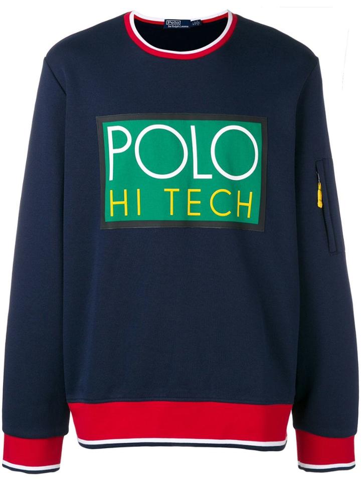 Polo Ralph Lauren Hi Tech Sweatshirt - Blue