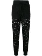 Twin-set Lace Track Pants - Black