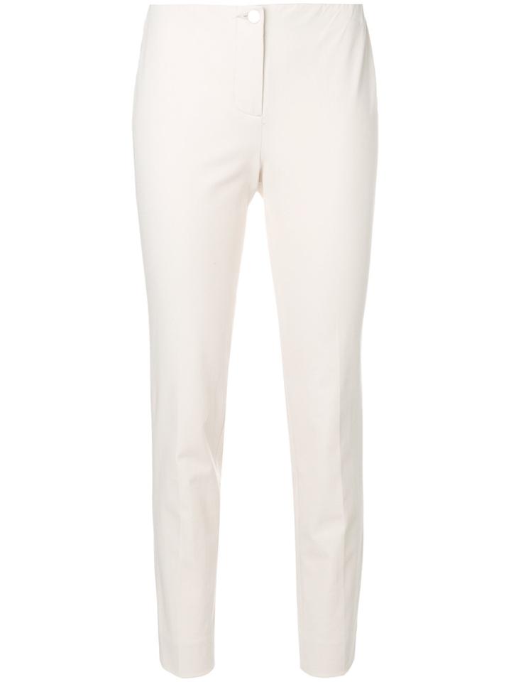 Cambio Slim-fit Trousers - Nude & Neutrals