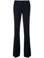 Kiltie Flared Trousers - Blue