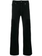 David Catalan Wide Leg Trousers - Black
