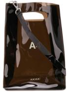 Nana-nana See-through Mini Bag - Black
