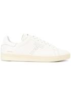Tom Ford Perforated T Sneakers - White