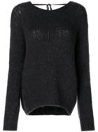 Forte Forte Oversized Sweater - Black