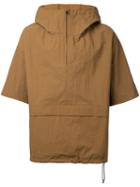En Route - Zipped Neck Hooded Jacket - Men - Nylon - 3, Beige, Nylon