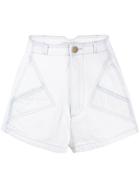 Philosophy Di Lorenzo Serafini Slim-fit Denim Shorts - White
