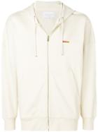 Drôle De Monsieur Sunset Zip Up Hoodie - Nude & Neutrals