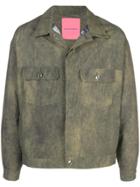 Rochambeau Short Shirt Jacket - Green