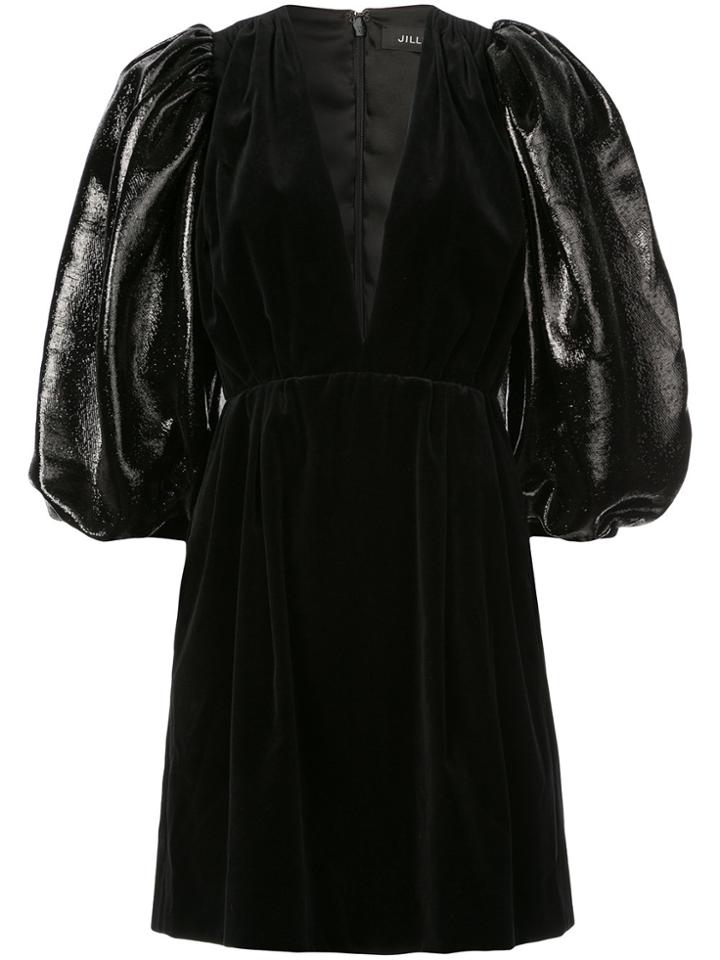 Jill Stuart Balloon Sleeves Dress - Black