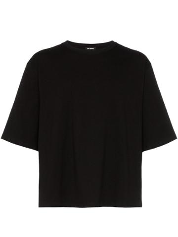 Raf Simons Raf Crp Tee W Bk Prnt Blk - Black