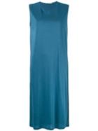 Acne Studios - Straight Shift Dress - Women - Lyocell - M, Women's, Blue, Lyocell