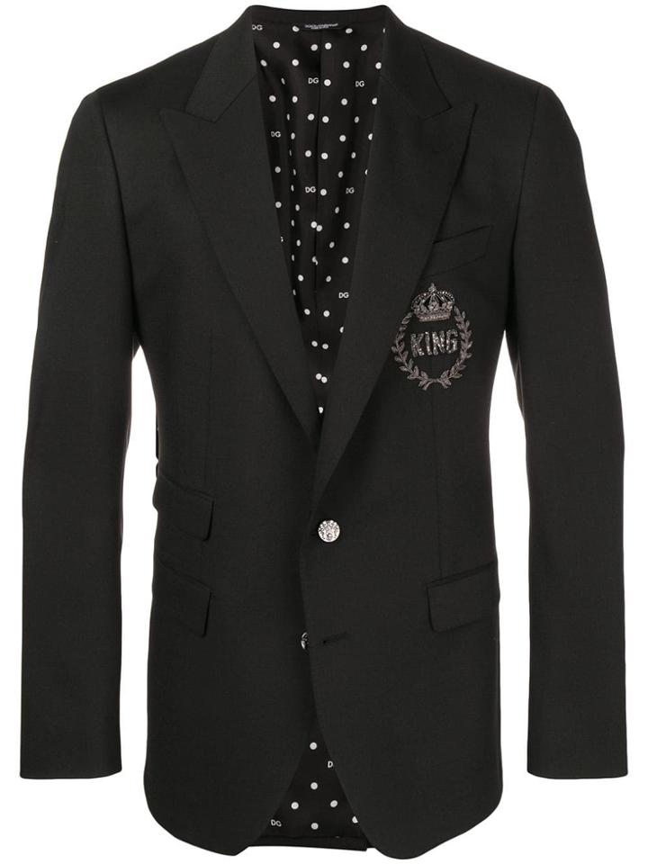 Dolce & Gabbana 2 Buttons Suitjacket - Black