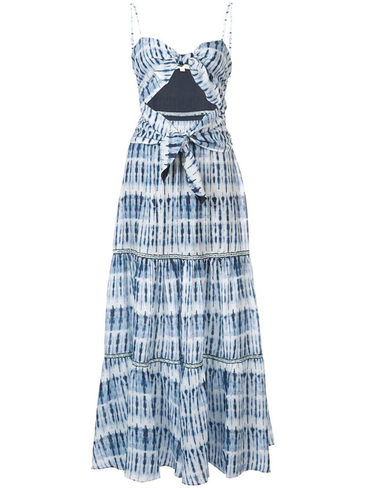 Jonathan Simkhai Tie-dye Maxi Dress - Blue