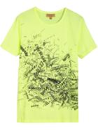 Burberry Doodle Print T-shirt - Green