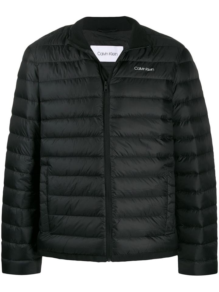 Calvin Klein Quilted Lightweight Jacket - Black