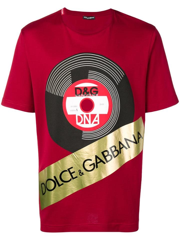 Dolce & Gabbana Logo T-shirt - Red