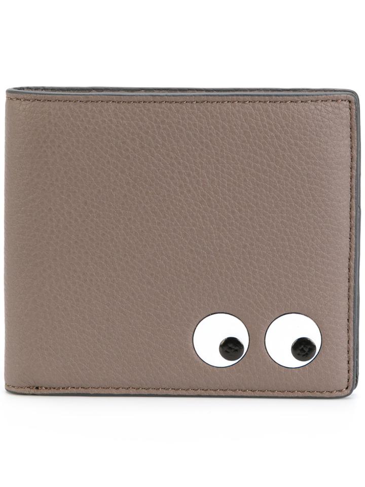 Anya Hindmarch Eyes Fold Out Purse - Brown