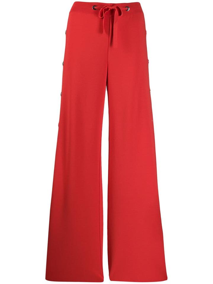 Mrz Wide-leg Trousers - Red