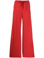 Mrz Wide-leg Trousers - Red