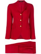 Tagliatore Formal Two-piece Suit - Red