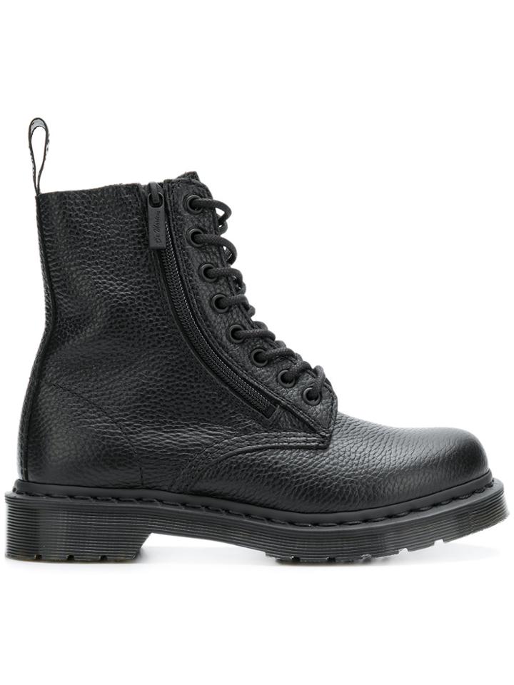 Dr. Martens 1460 Pascal W/zip Boots - Black