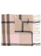 Mulberry Classic Check Scarf - Pink
